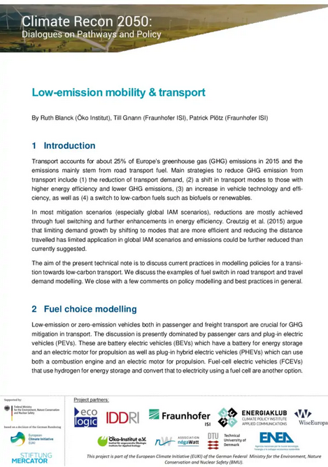 ClimateRecon_Technical-Note-1-Low-Emissions-Transport