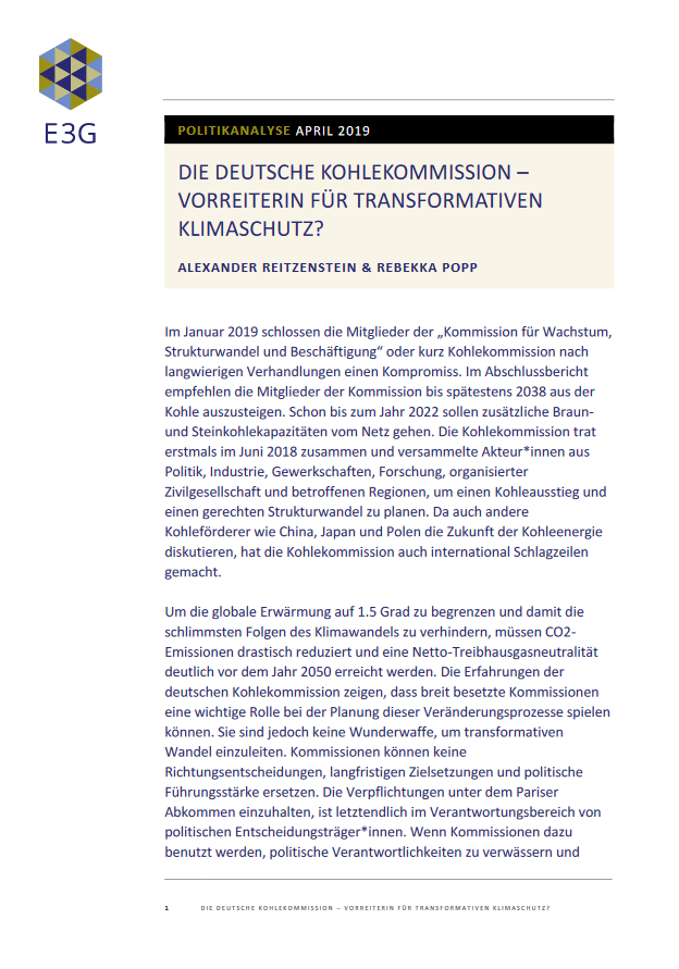 E3G_2019_German_Briefing_Coal_Commission_deutsche_final_forsure