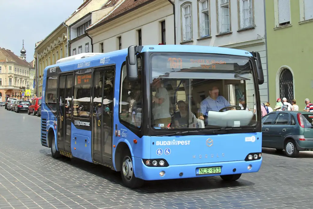 E-Bus in Budapest