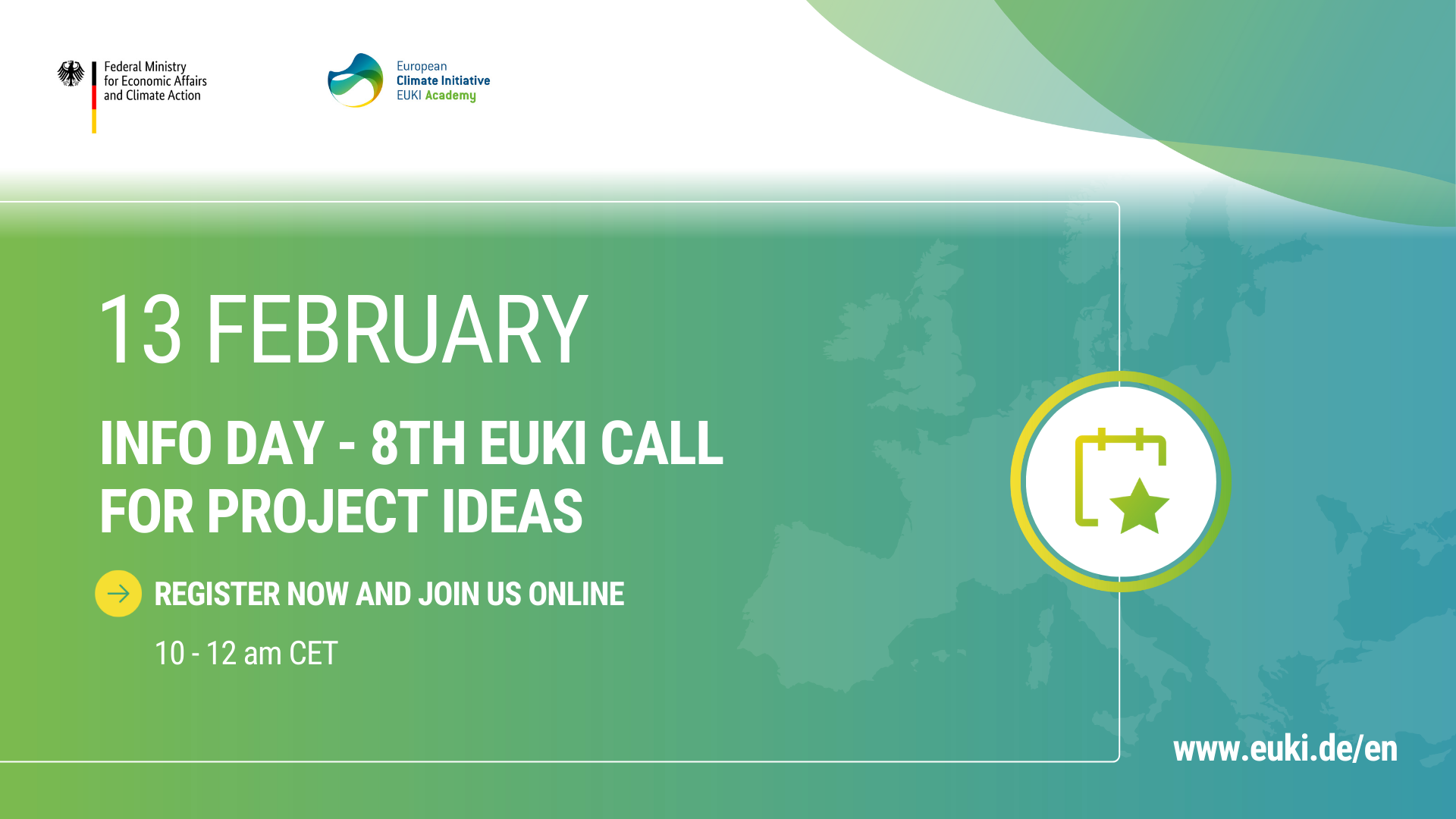 EUKI Info Day – 8th Call for Project Ideas