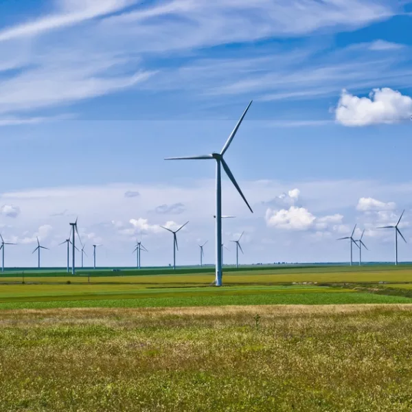 Windpark in Rumänien
