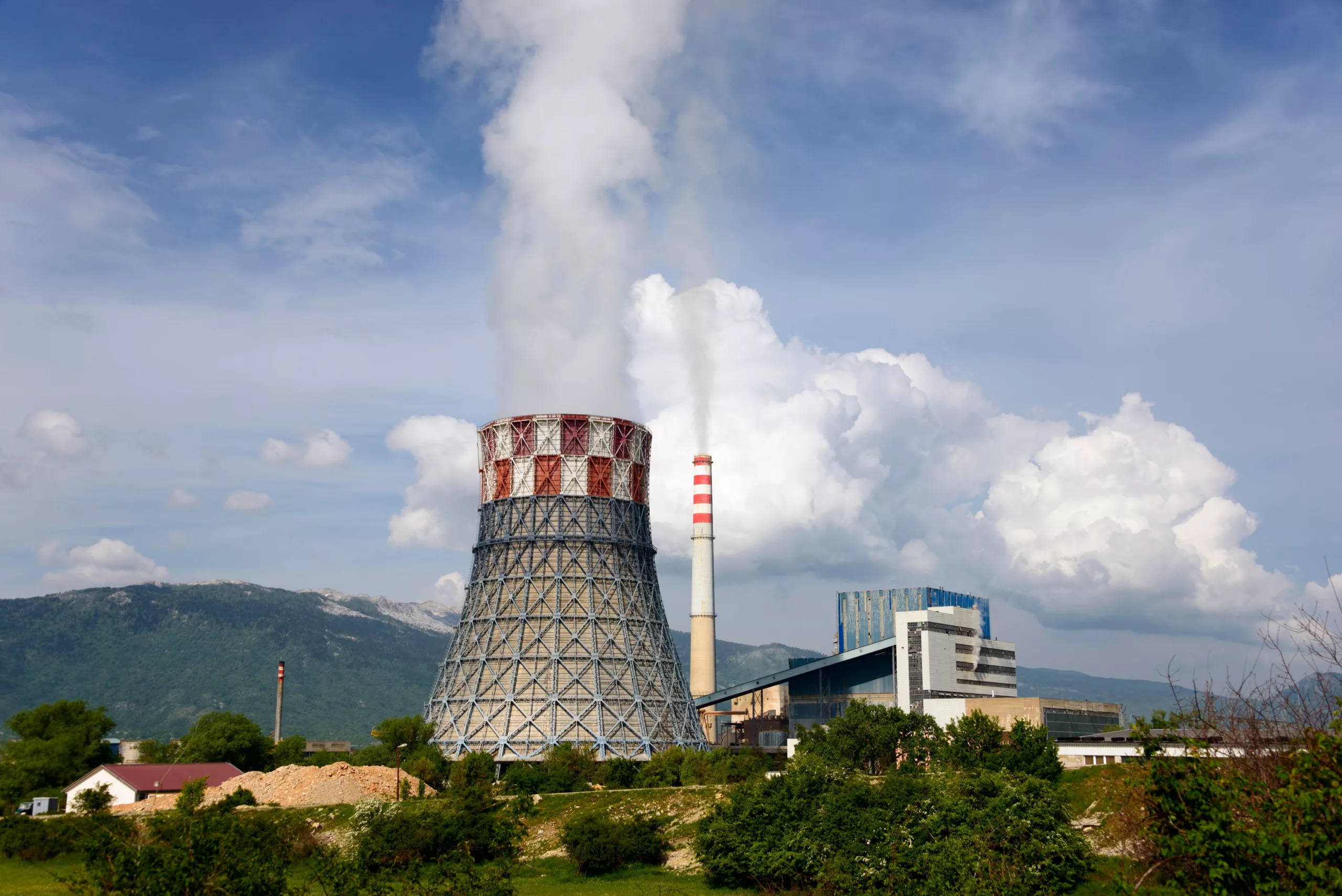 Thermal power plant TE Gacko Bosnia and Herzegovina Photo © imageBROKER.com_shutterstock